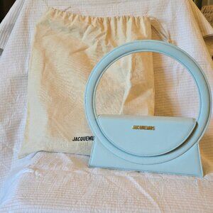 Jacquemus Le Sac Rond Le Raphia Purse
